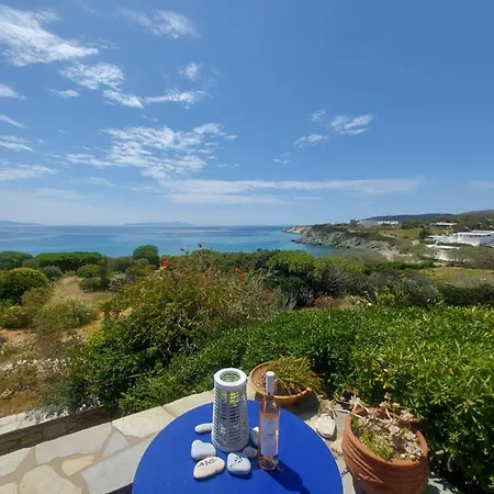Villa Sophia Paros - Beachfront At Lolantonis *