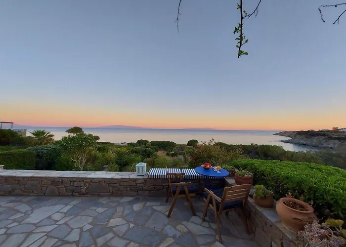 וילה Sophia Paros - Beachfront At Lolantonis