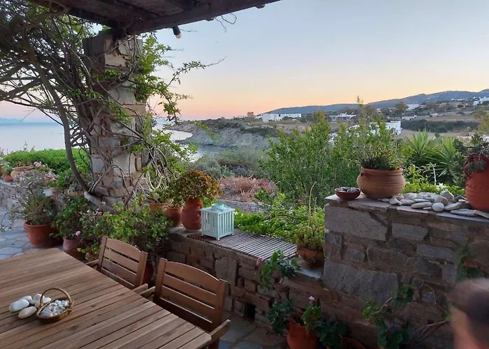 Sophia Paros - Beachfront At Lolantonis * Drios