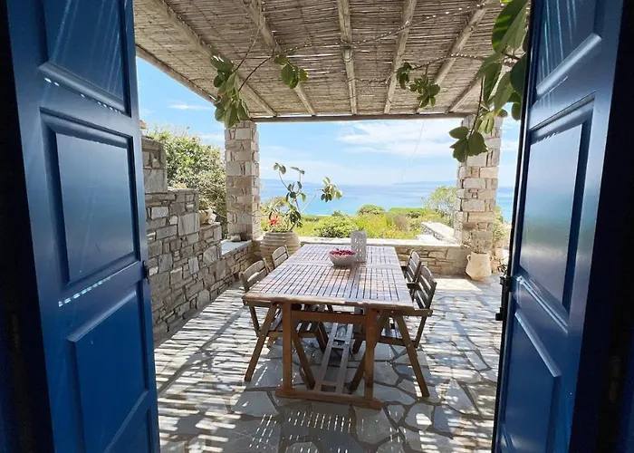 Sophia Paros - Beachfront At Lolantonis וילה דריוס